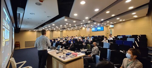. At the kick-off meeting of The Hong Kong Oyster Hatchery and Innovation Research Unit, 
